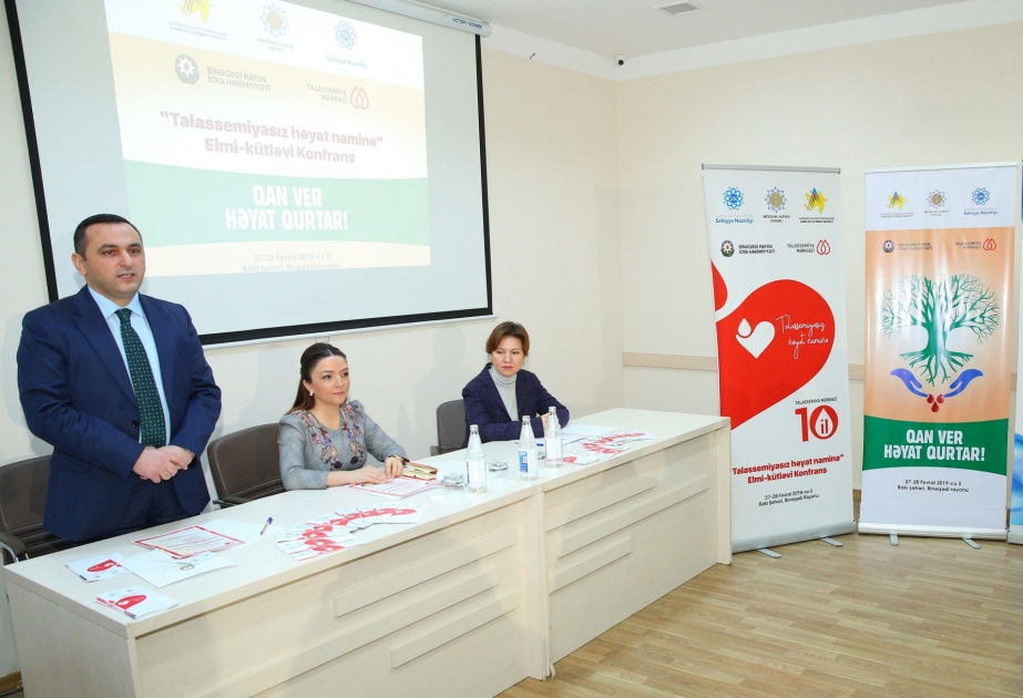 “Talassemiyasız həyat naminə - qan ver, həyat qurtar” şüarı altında maarifləndirici təlim keçirilib
