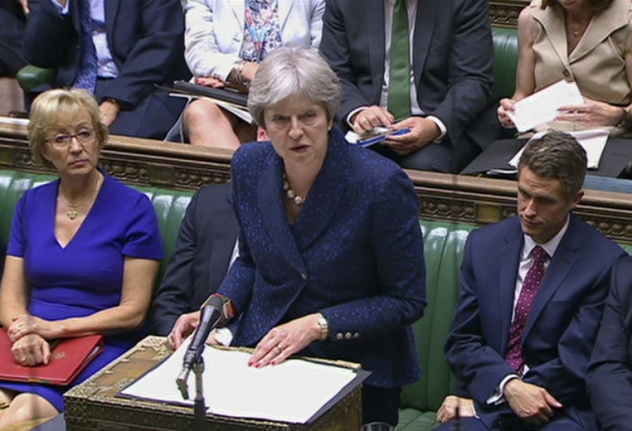 Tereza Mey yeni Brexit müqaviləsini parlamentə təqdim edib