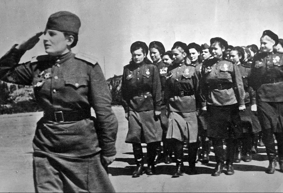 First woman ship captain of Azerbaijan