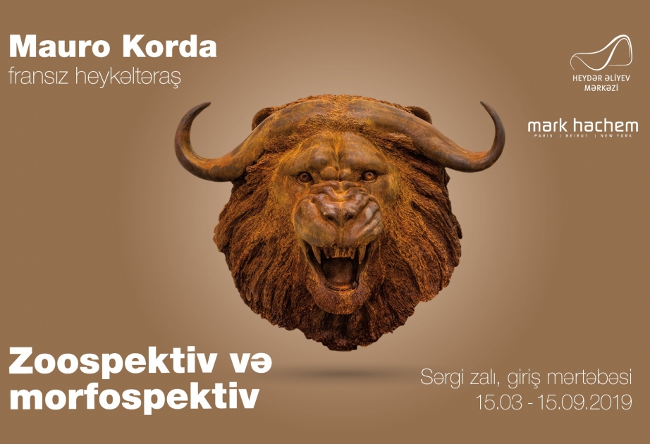Heydər Əliyev Mərkəzində fransız heykəltəraş Mauro Kordanın sərgisi açılacaq
