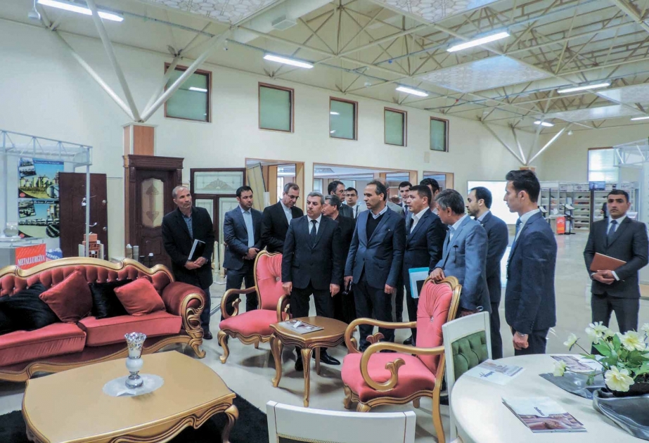 İranlı qonaqlar Naxçıvanda fəaliyyət göstərən istehsal müəssisələri ilə tanış olublar