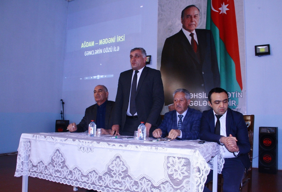“Ağdamın mədəni irsi gənclərin gözü ilə” layihəsi başa çatıb