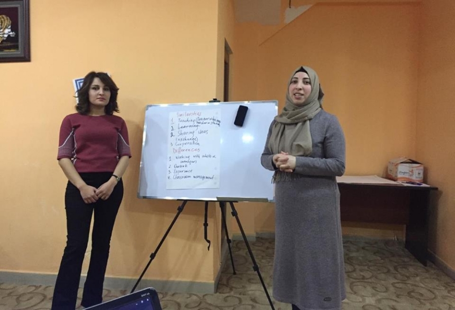 Lənkəranda cənub bölgəsinin müəllimləri üçün ingilis dili təlimləri keçirilib