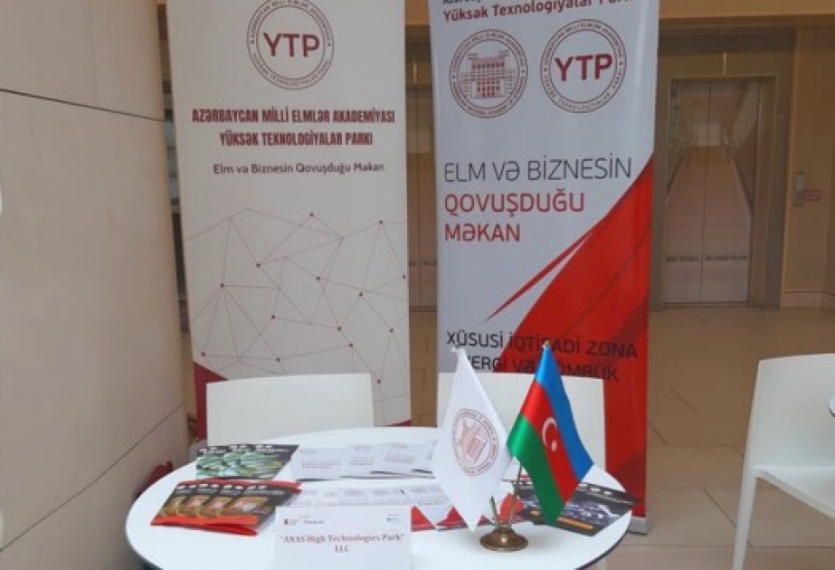 AMEA Yüksək Texnologiyalar Parkının stendi “Karyera sərgisi”ndə
