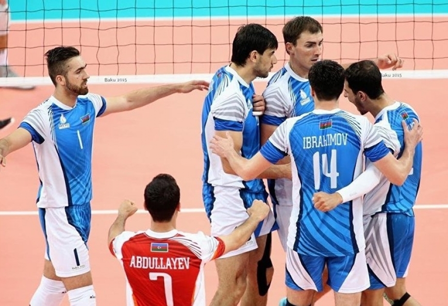 Мужская сборная Азербайджана по волейболу примет участие в Серебряной Евролиге