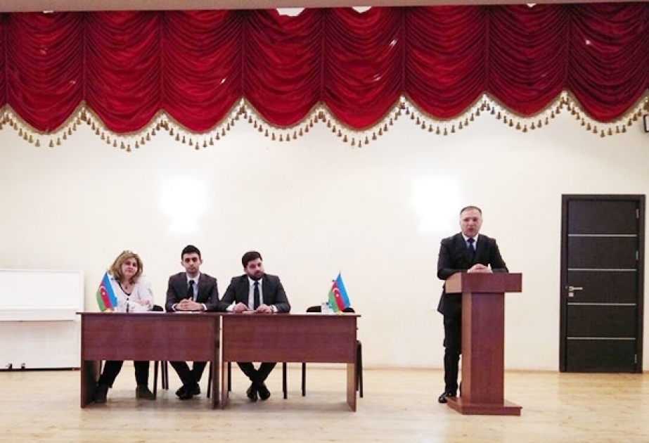 Zığ qəsəbə Mədəniyyət evində “Tanıtım” seminarı təşkil olunub