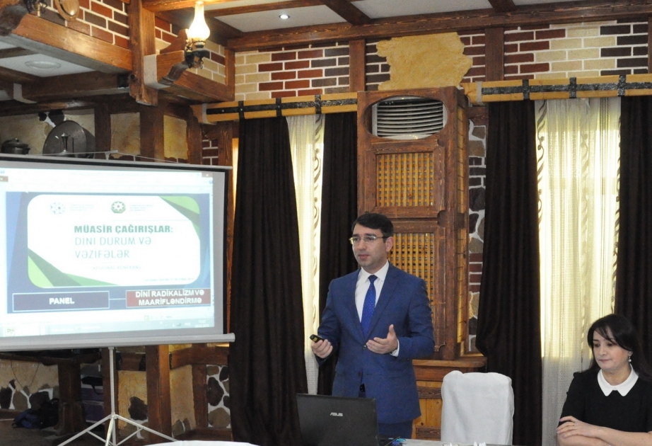 Hacıqabulda keçirilən regional konfrans işini panel formatında davam etdirib