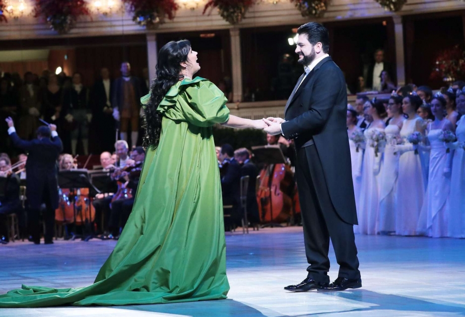 Azərbaycanlı tenor Vyana Opera Balının açılış ifasını edib