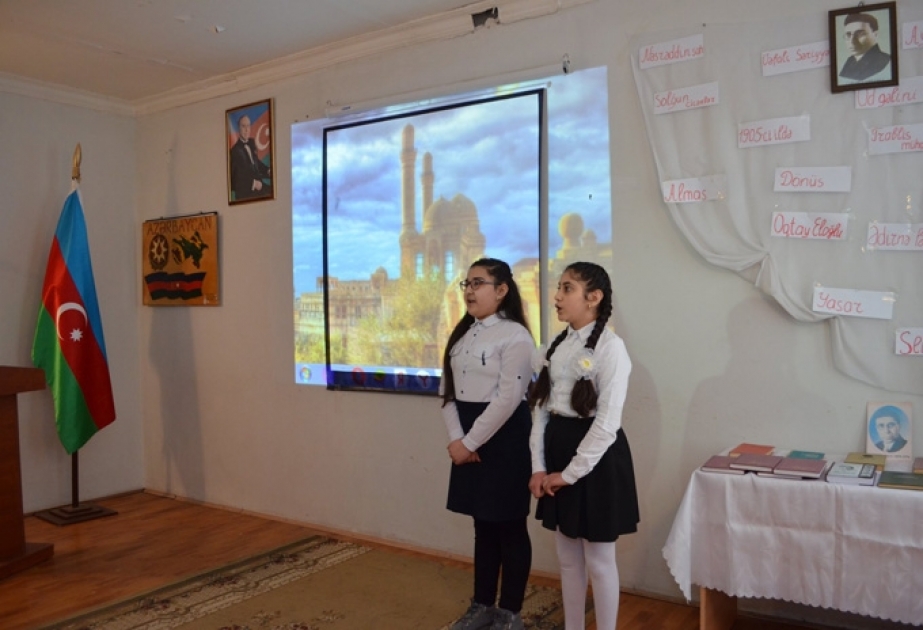 Görkəmli ədib Cəfər Cabbarlının zəngin irsindən söhbət açılıb