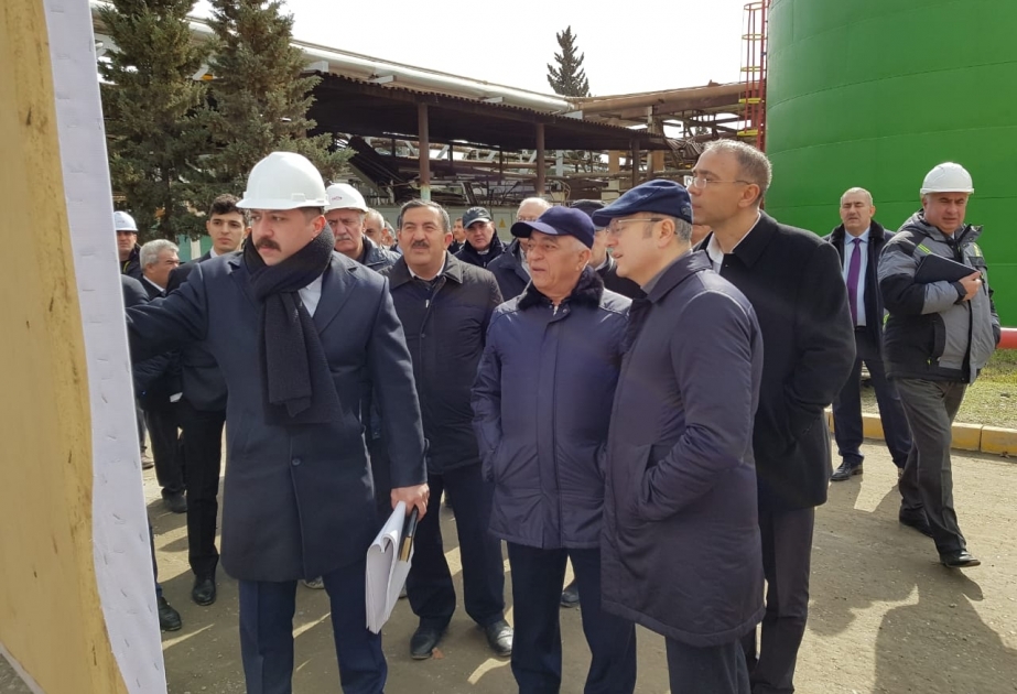 Energetika naziri “Azərbaycan” İES-ə baş çəkib