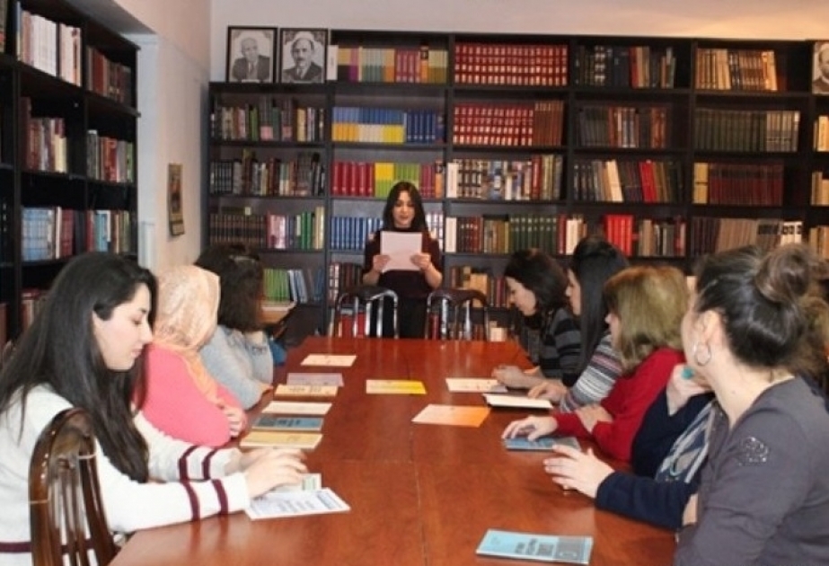 Kitabxanada “Uşaqların təhlükəsizliyi, bizim məsuliyyətimiz” mövzusunda sərgi təşkil edilib