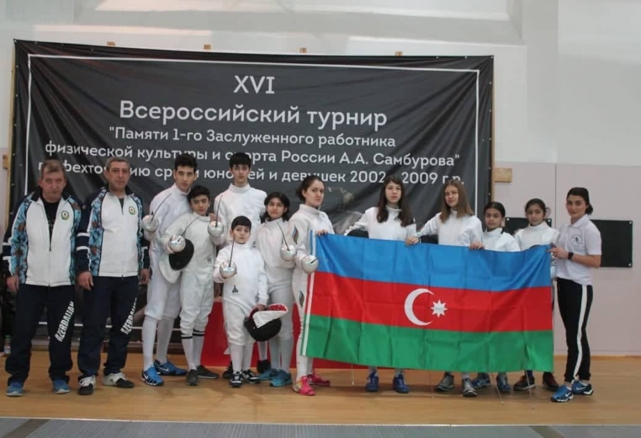Азербайджанские шпажисты выступили на турнире в Пятигорске