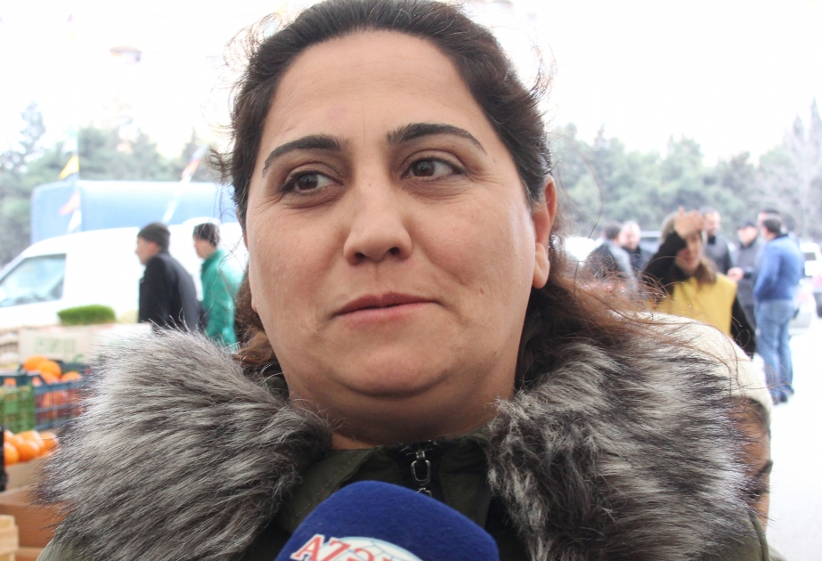 Sakin: Yarmarkada təklif edilən məhsullar həm keyfiyyətlidir, həm də qiymət baxımından sərfəlidir