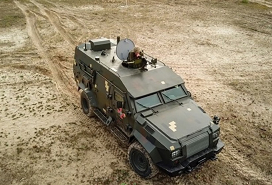 Ukrayna yeni zirehli hərbi avtomobilini nümayiş etdirib