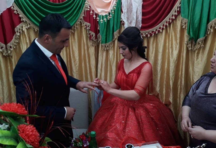 25 ildən sonra Cocuq Mərcanlıda ilk dəfə toy olub -  FOTO