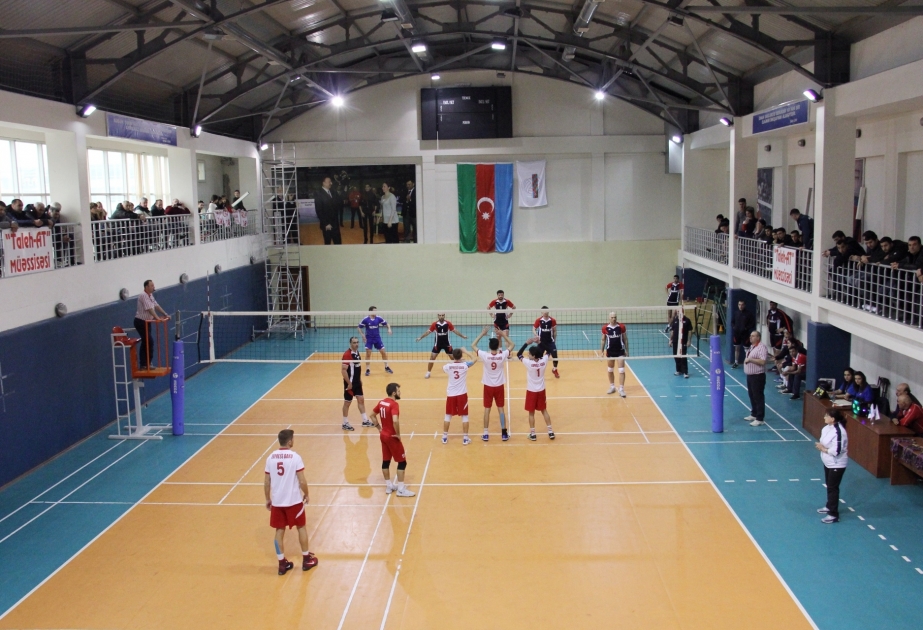 Kişi voleybolçular arasında Azərbaycan çempionatının Birinci Liqa yarışlarının qalibi müəyyənləşib