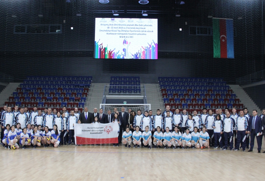 Xüsusi Yay Olimpiya Oyunlarına hazırlaşan atletlərlə görüş keçirilib