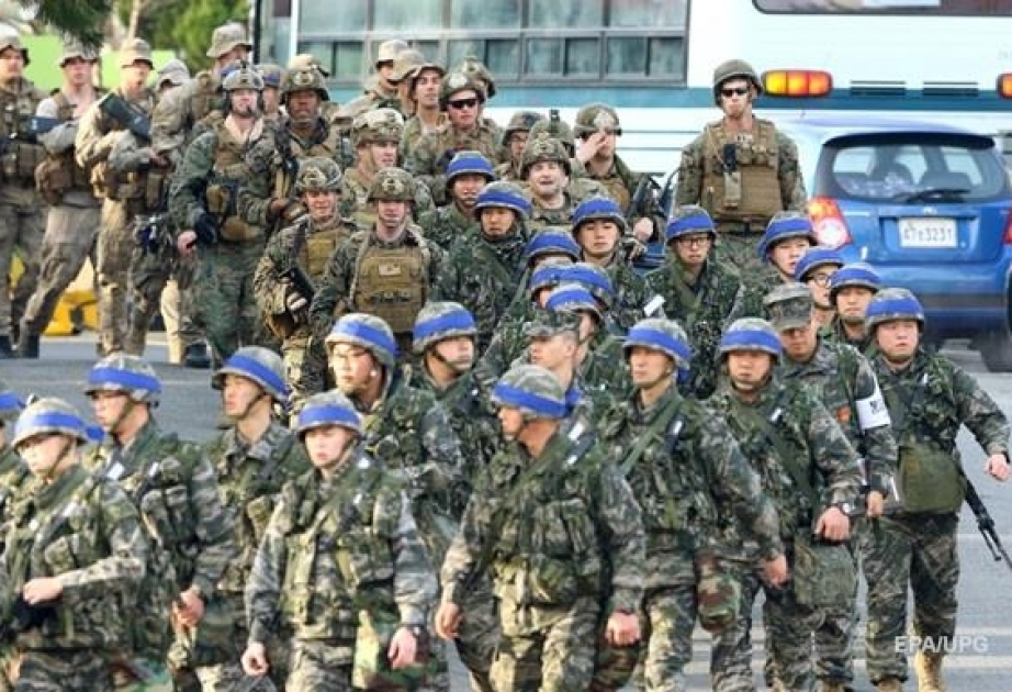 Cənubi Koreya və ABŞ birgə hərbi təlimlərə başlayıb