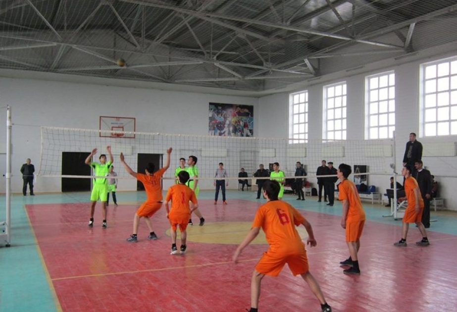 Kürdəmirdə voleybol üzrə rayon birinciliyi başa çatıb