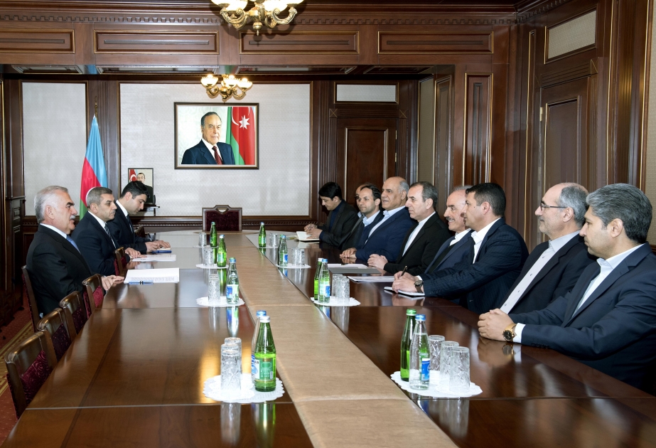 Chairman of Nakhchivan Supreme Assembly meets with Iranian delegation