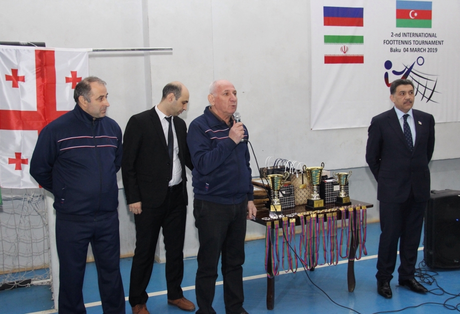 Azərbaycan komandası futtennis üzrə ikinci beynəlxalq turnirin qalibi olub