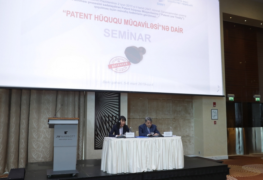 Bakıda “Patent hüququ Müqaviləsi”nə dair seminar keçirilir  YENİLƏNİB 2 VİDEO