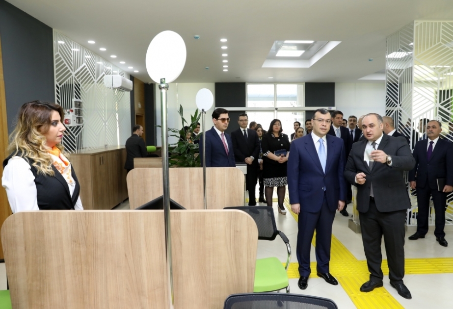 Dövlət Sosial Müdafiə Fondunun yeni və müasir Qəbul Mərkəzi açılıb