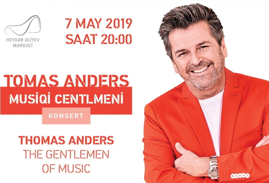 Heydər Əliyev Mərkəzində əfsanəvi Tomas Andersin konserti olacaq