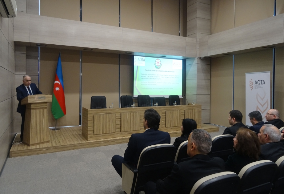 AQTA-da bitki sağlamlığı və fitosanitar nəzarətlə bağlı təqdimat keçirilib