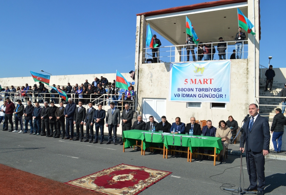 Balakəndə məktəblilərin VI Spartakiadasında 1000 nəfərədək yeniyetmə idmançı iştirak edir