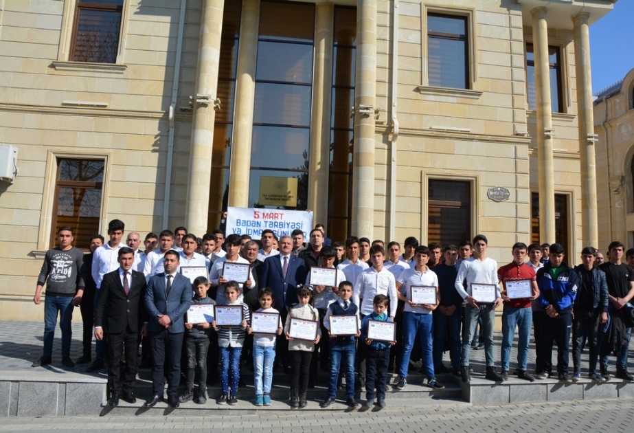Tərtərli idmançılar ötən il yarışlarda 374 ədəd medal və diploma layiq görülüblər