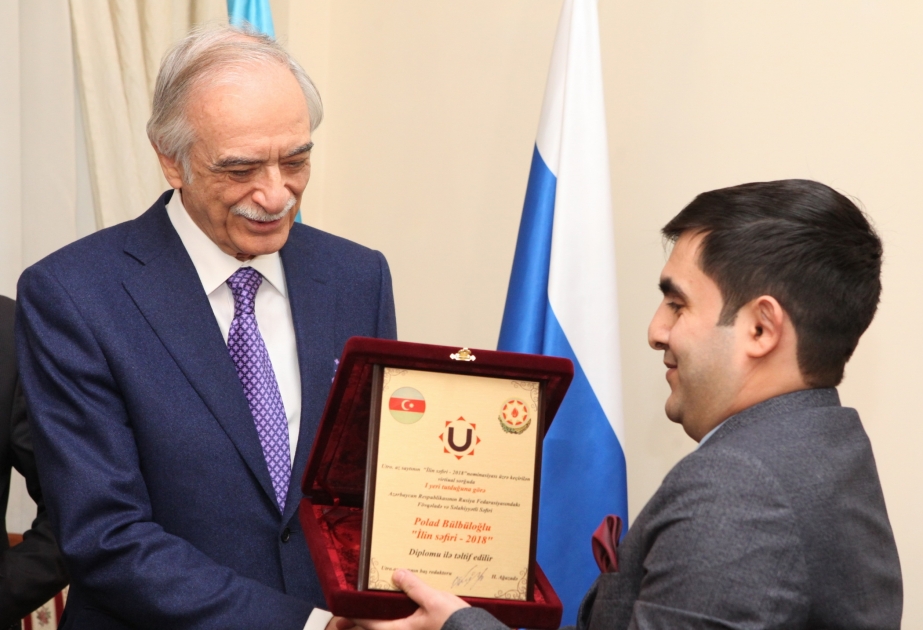 Polad Bülbüloğlu “İlin səfiri” seçilib