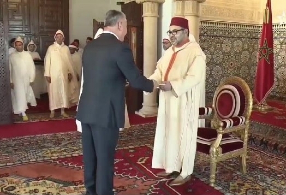 L’ambassadeur d’Azerbaïdjan remet ses lettres de créance au roi du Maroc