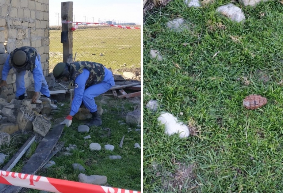 В Сумгайыте обнаружена ручная граната