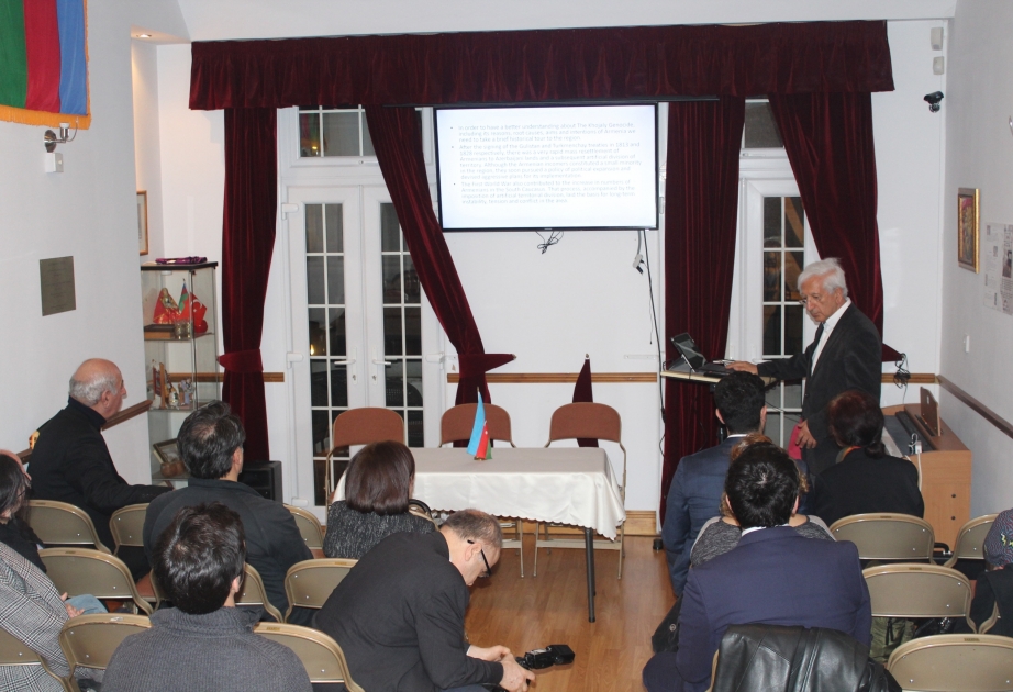 Londonda Xocalı faciəsi qurbanlarının xatirəsi anılıb