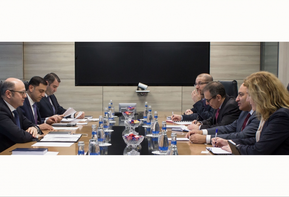 Avropa Yenidənqurma və İnkişaf Bankı ilə enerji sahəsində əməkdaşlıq əlaqələri müzakirə olunub