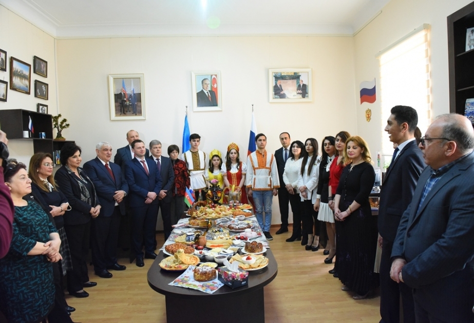 В Азербайджанском университете языков состоялось празднование «Масленицы».