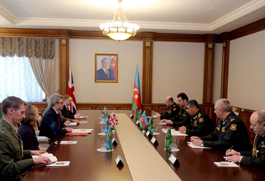 Böyük Britaniya Azərbaycan ilə hərbi əlaqələrin möhkəmləndirilməsində maraqlıdır