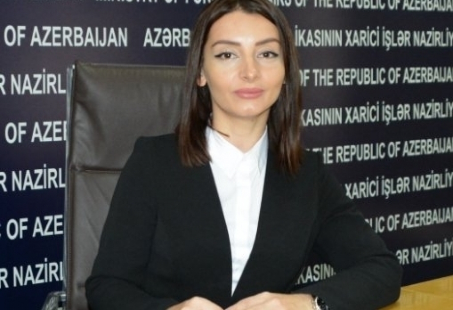 Vocera de MAE de Azerbaiyán: ”El deseo del primer ministro armenio contradice a la solución del conflicto por vía pacífica”