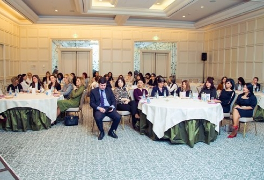 Azərbaycan Banklar Assosiasiyası “Cəmiyyətdə qadın menecerin rolu” adlı tədbir keçirib
