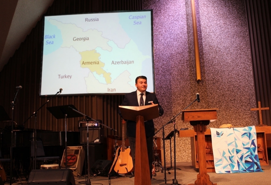 Azerbaijan's interfaith harmony presented in California church