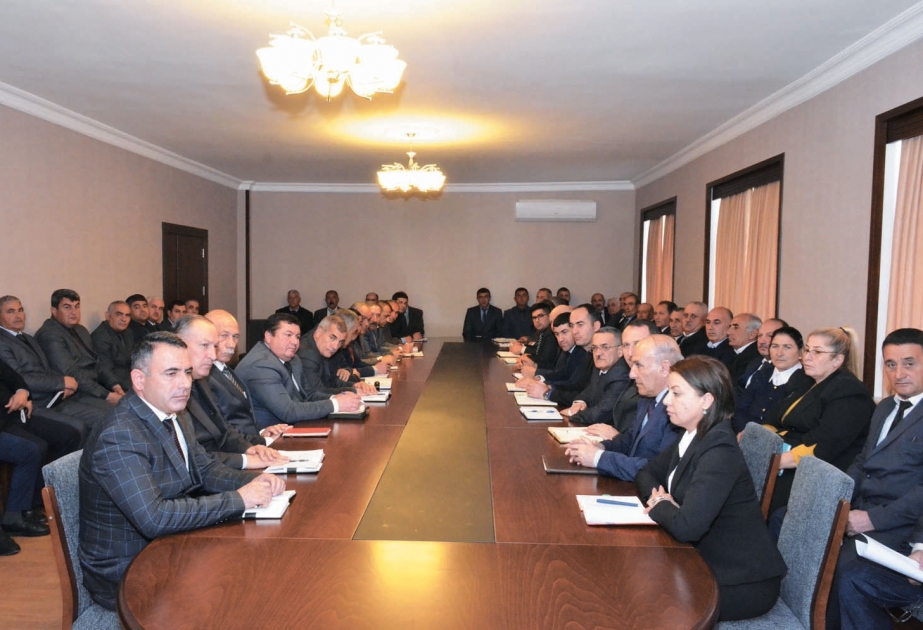 Babək rayonunda bələdiyyələrin fəaliyyəti müzakirə olunub