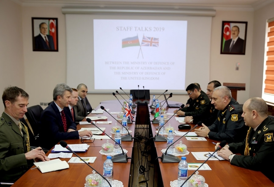 Azerbaijan, UK sign plan of military cooperation