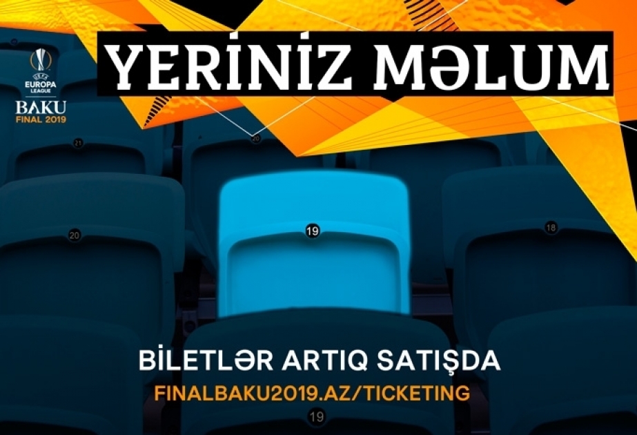 Tickets available to general public for 2019 UEFA Europa League final in Baku