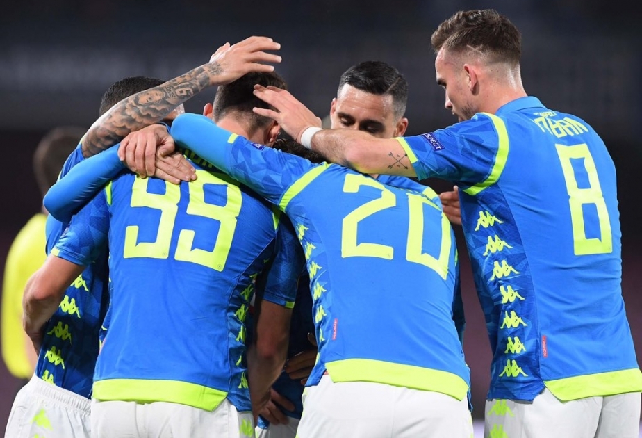 “Napoli” “Zaltsburq” klubunu böyük hesabla məğlub edib