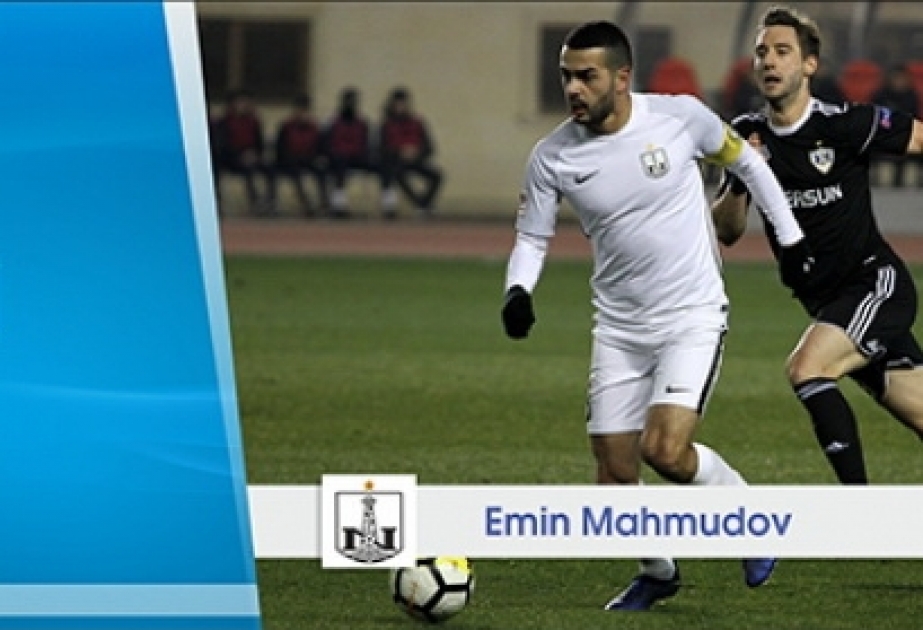 Emin Mahmudov ən yaxşı futbolçu seçilib