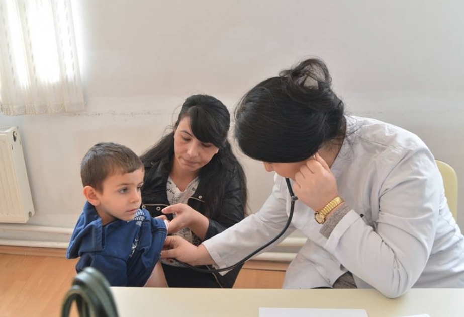 Tərtərdə məcburi köçkünlər üçün tibbi aksiya keçirilib