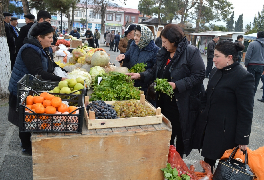 Balakəndə Novruz bayramı münasibətilə satış-yarmarka açılıb