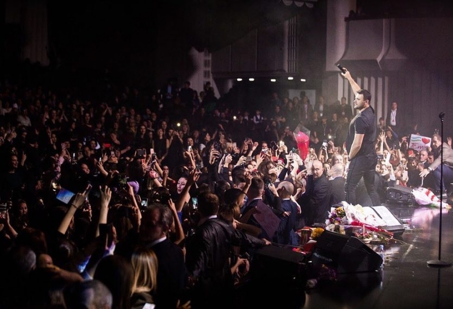 Azərbaycanın Xalq artisti Emin Ağalarov Daşkənddə konsert proqramı ilə çıxış edib