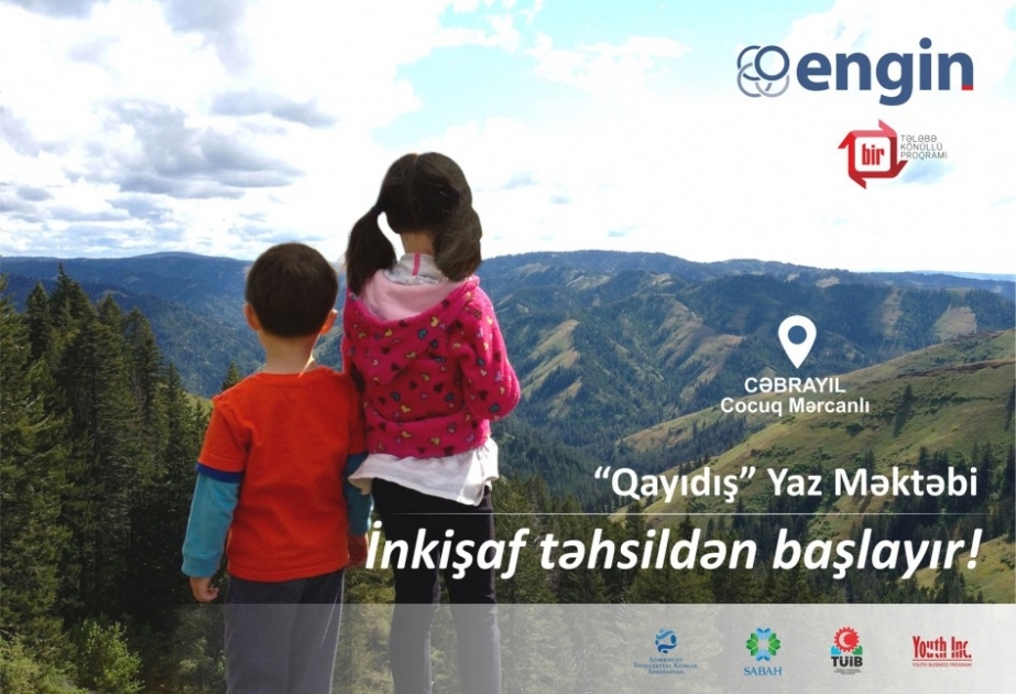 “Qayıdış” yaz məktəbində məktəblilər üçün təlim və intellektual yarışlar təşkil edilib